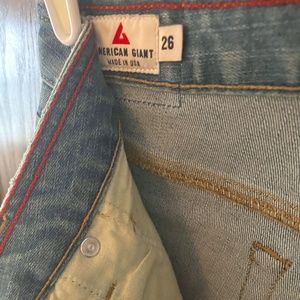 American Giant Dakota Skinny Jeans Vintage Wash